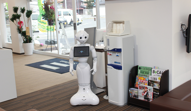 ペッパーとウォーターサーバー